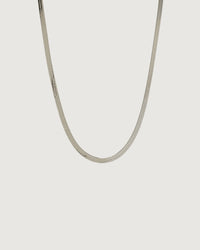 Thumbnail for THIN SNAKE CHAIN NECKLACE SILVER - STUDIO JO STORE  