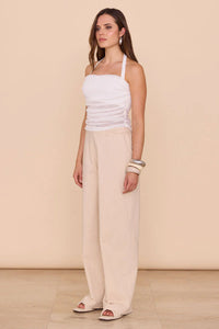 Thumbnail for SOVERE / THEA MESH TOP - WHITE - STUDIO JO STORE  