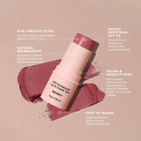 Thumbnail for Avocado Zinc - SPF 50 Natural Lip & Cheek Tint: Red Earth