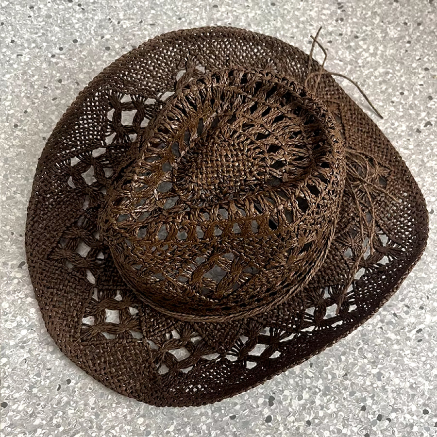 WOVEN COWGIRL HAT - MULTIPLE COLOURS - STUDIO JO STORE  