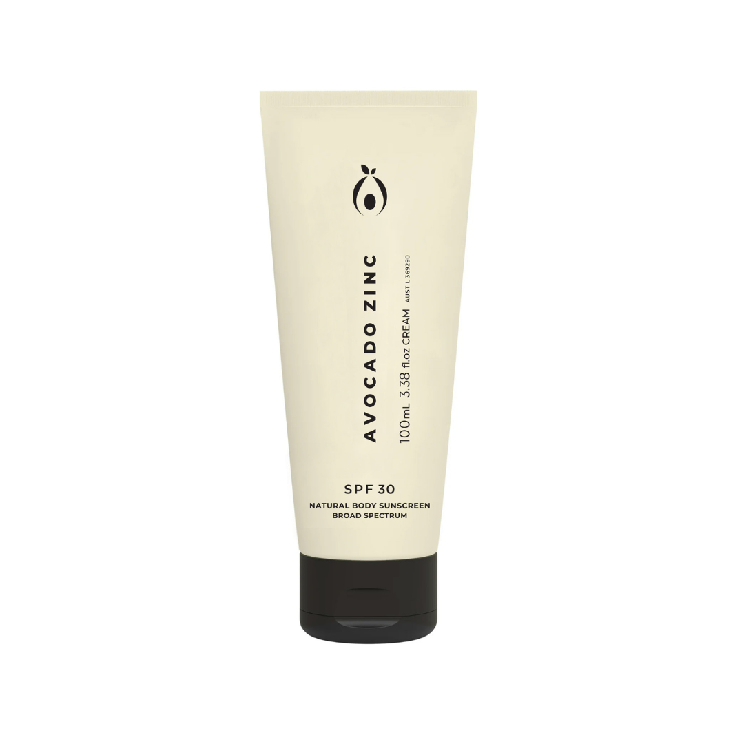AVOCADO ZINC - SPF 30 NATURAL BODY SUNSCREEN 100ML - STUDIO JO STORE  