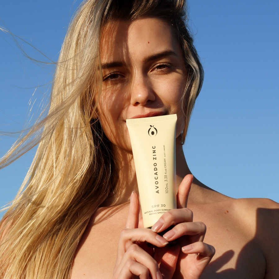 AVOCADO ZINC - SPF 30 NATURAL BODY SUNSCREEN 100ML - STUDIO JO STORE  