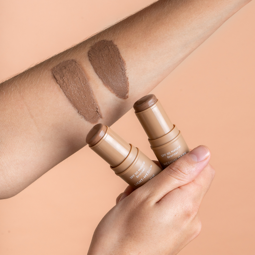 Avocado Zinc - Spf 50 Natural Bronzer: Light-Medium