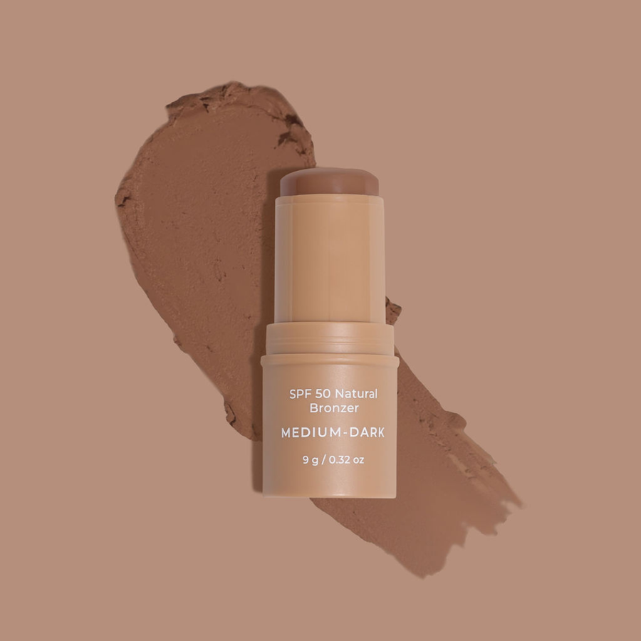 Avocado Zinc - Spf 50 Natural Bronzer: Medium-Dark