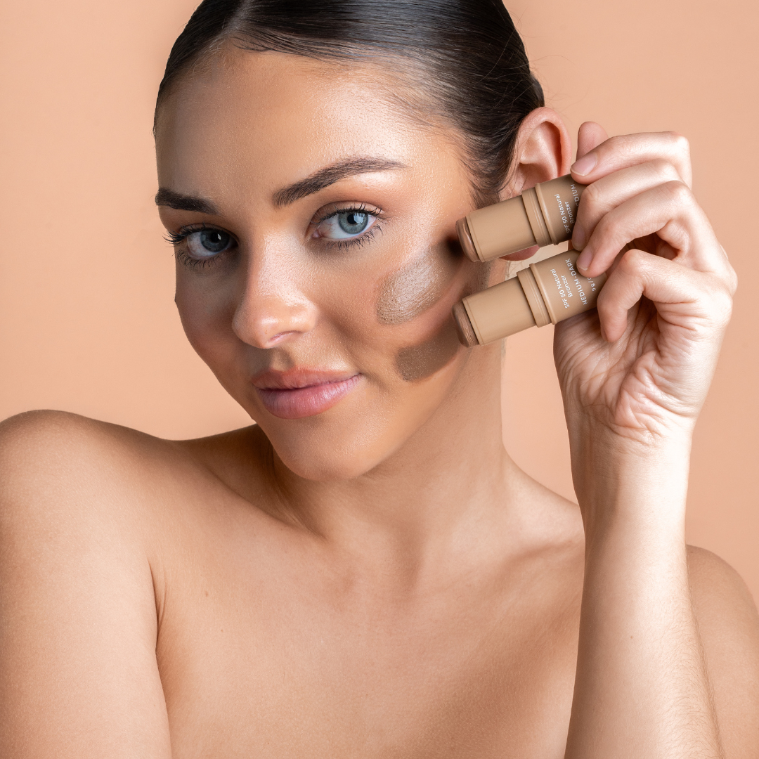 Avocado Zinc - Spf 50 Natural Bronzer: Medium-Dark