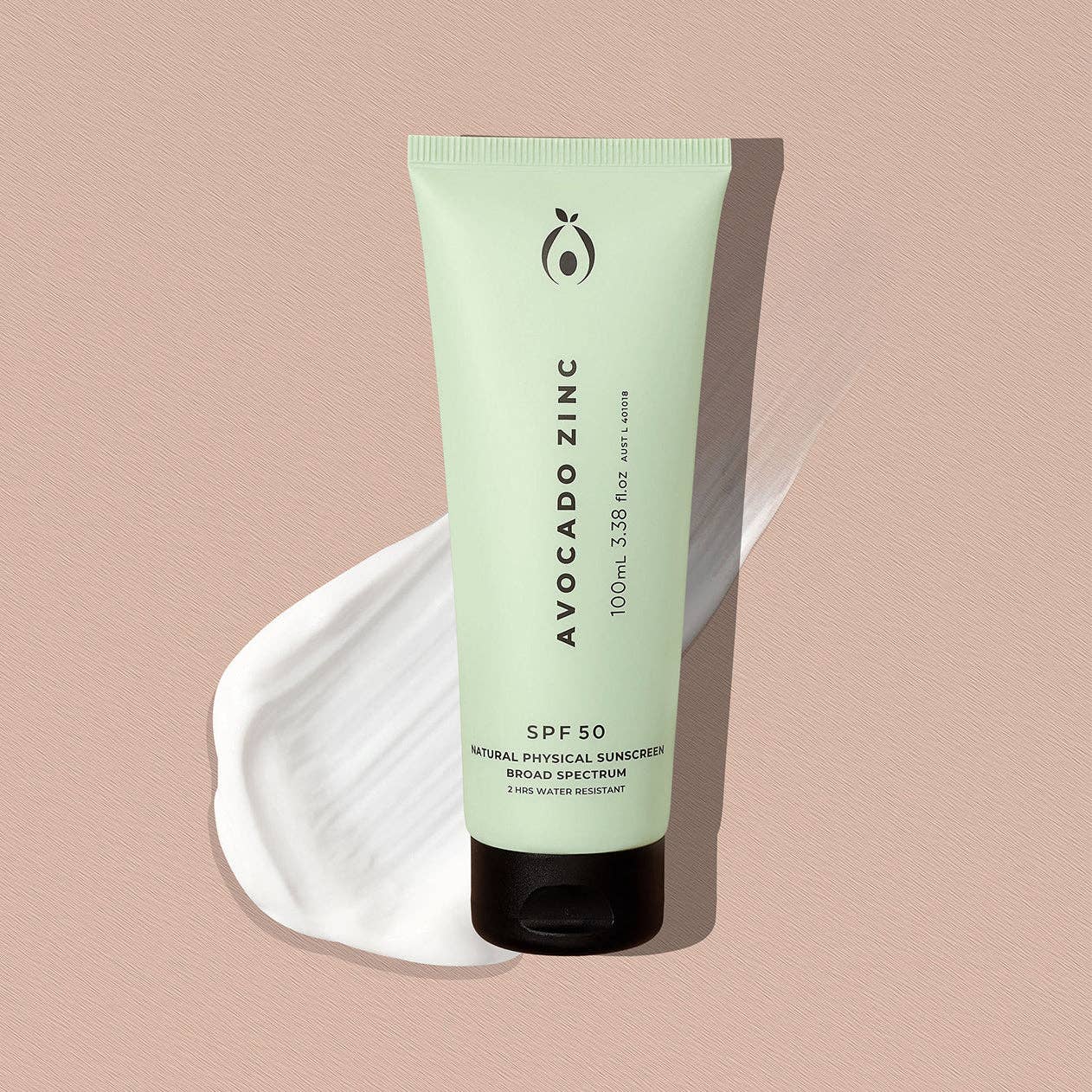 Avocado Zinc - Spf 50 Natural Physical Sunscreen 100ml