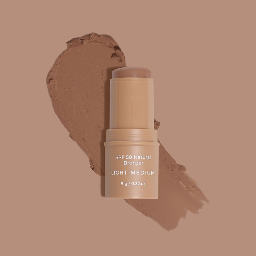 Avocado Zinc - SPF 50 Natural Bronzer: Light-Medium