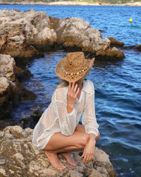 Thumbnail for WOVEN COWGIRL HAT - MULTIPLE COLOURS