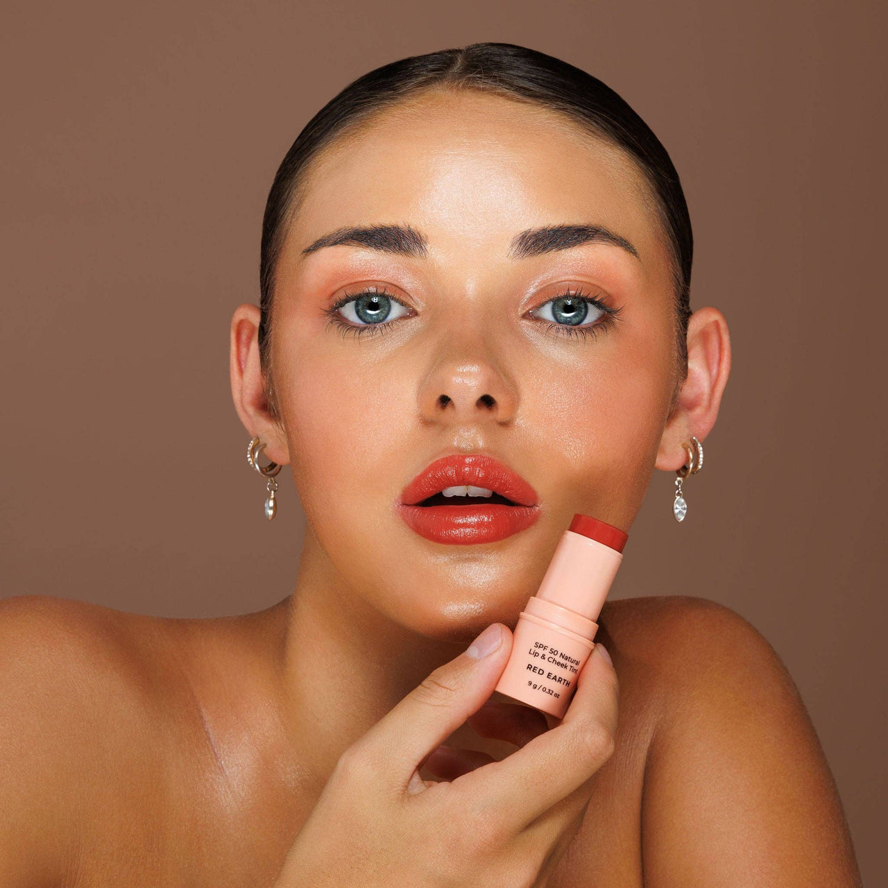 Avocado Zinc - SPF 50 Natural Lip & Cheek Tint: Red Earth