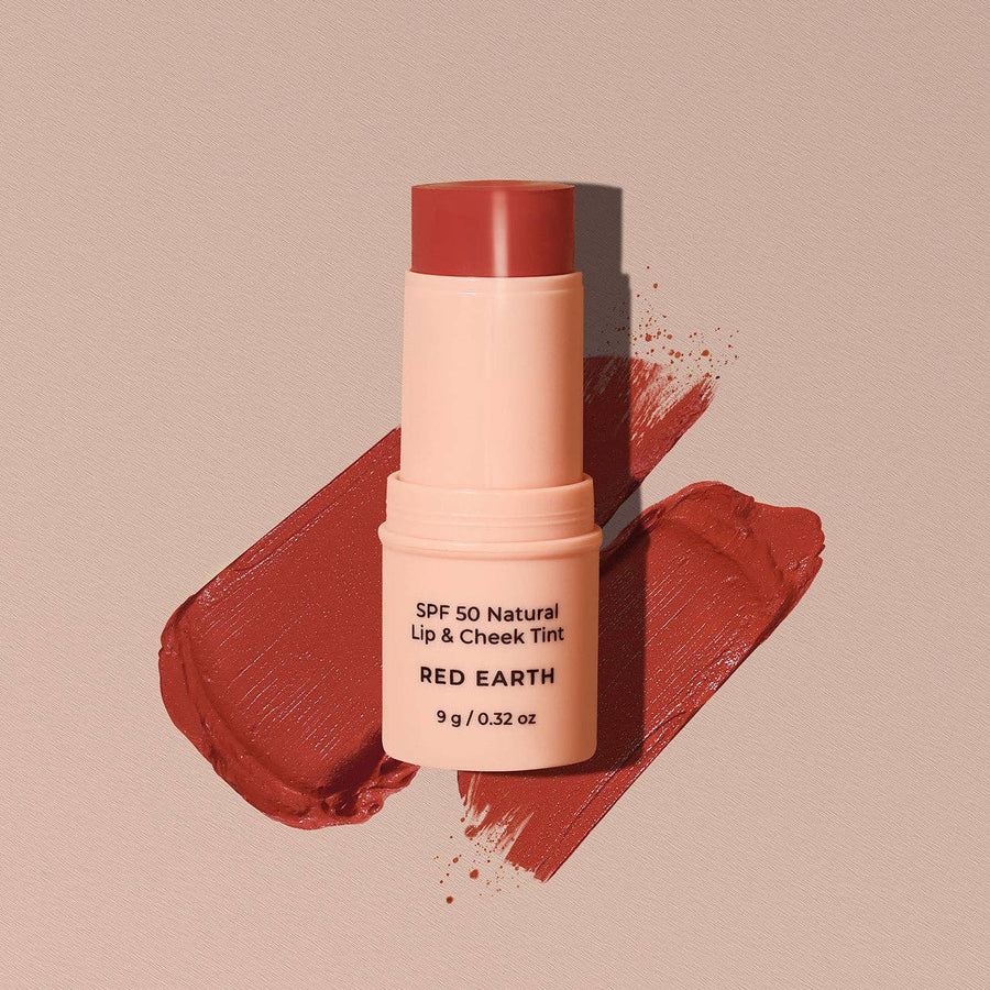 Avocado Zinc - SPF 50 Natural Lip & Cheek Tint: Red Earth