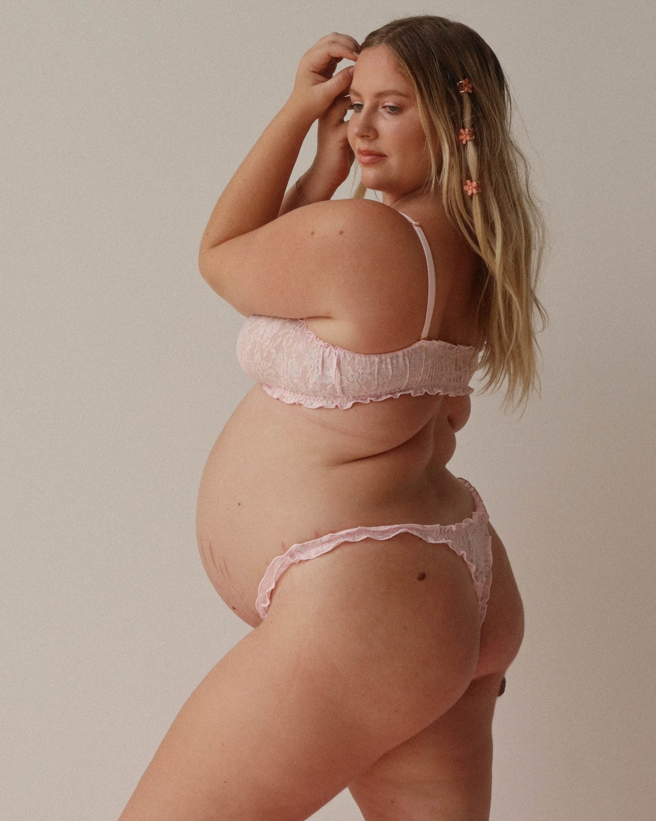MANE INTIMATES CHELSEA LACE UNDERWEAR - BABY PINK - STUDIO JO STORE  
