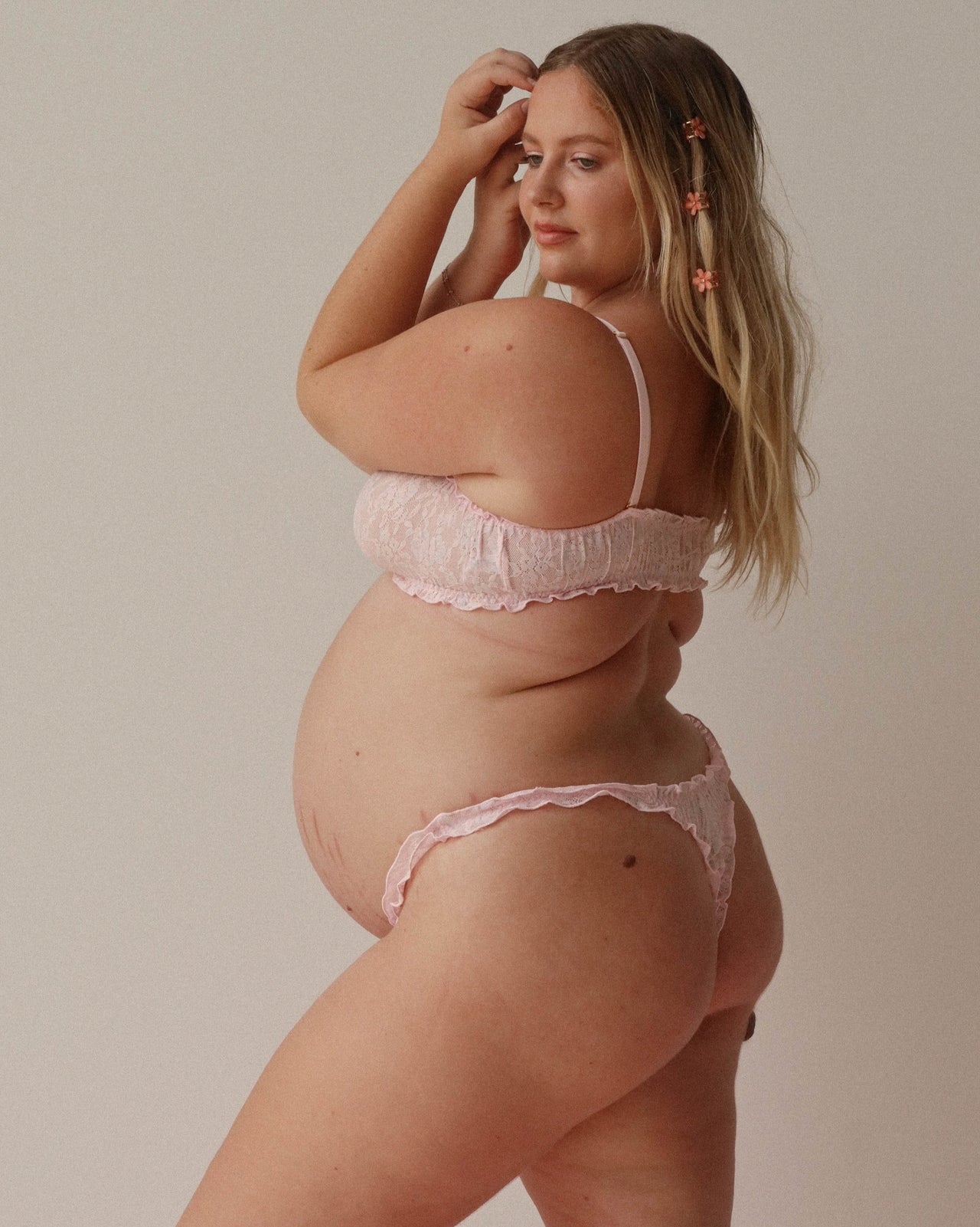 Mane Intimates Chelsea lace Underwear - Baby Pink