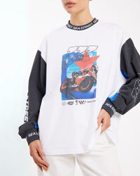 Thumbnail for Sea Street - Moto Long Sleeve Tee - STUDIO JO STORE  