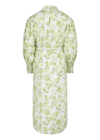 Thumbnail for OLI & KUBO - SAMIRA SHIRT DRESS NEON GREEN FLORAL - STUDIO JO STORE  