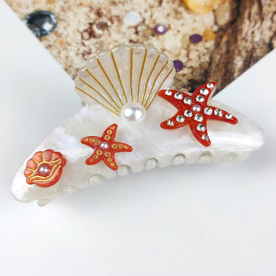 OCEAN INSPIRED ACETATE HAIR CLIPS - STUDIO JO STORE  