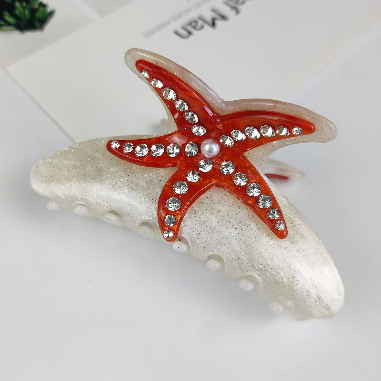 OCEAN INSPIRED ACETATE HAIR CLIPS - STUDIO JO STORE  