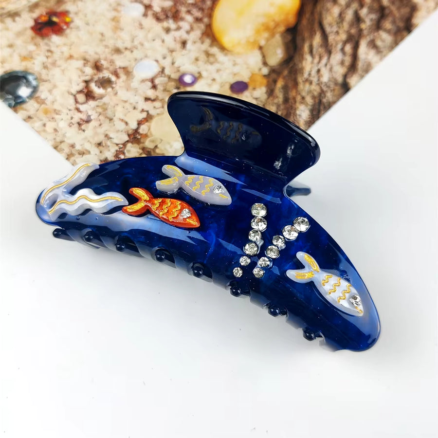 OCEAN INSPIRED ACETATE HAIR CLIPS - STUDIO JO STORE  
