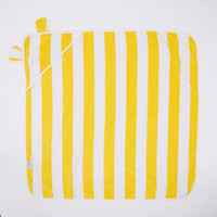 Thumbnail for Byron BaBy Hooded Towel – Yellow & White Stripe | Organic Towel by Styld.