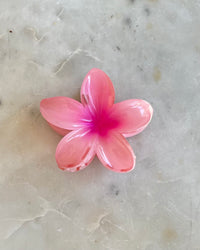 Thumbnail for Frangipani Flower Hair Clip 8cm Multi