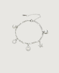 Thumbnail for SUMMER CHARM BRACELET SILVER - STUDIO JO STORE  