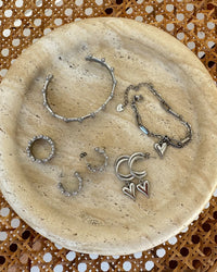 Thumbnail for CUPID HEART EARRINGS SILVER - STUDIO JO STORE  