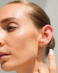 Thumbnail for GOLD STARFISH STUD EARRINGS 18K GOLD - STUDIO JO STORE  