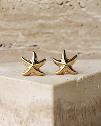 Thumbnail for GOLD STARFISH STUD EARRINGS 18K GOLD - STUDIO JO STORE  