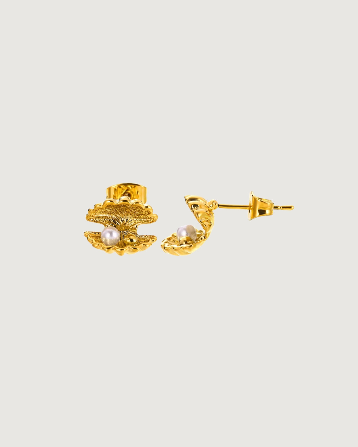 CLAM STARFISH EARRINGS - STUDIO JO STORE  