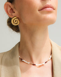 Thumbnail for GOLD CONCH SHELL EARRINGS - STUDIO JO STORE  