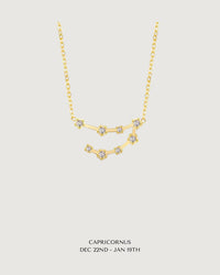 Thumbnail for CELESTIAL POWER: GOLD ZODIAC STAR SIGN NECKLACE COLLECTION - STUDIO JO STORE  