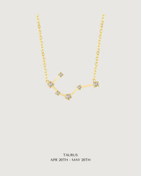 Thumbnail for CELESTIAL POWER: GOLD ZODIAC STAR SIGN NECKLACE COLLECTION - STUDIO JO STORE  