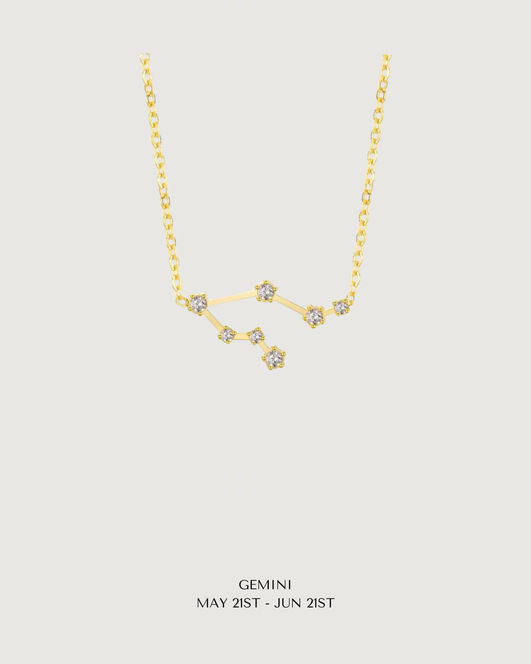 CELESTIAL POWER: GOLD ZODIAC STAR SIGN NECKLACE COLLECTION - STUDIO JO STORE  