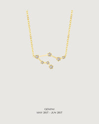 Thumbnail for CELESTIAL POWER: GOLD ZODIAC STAR SIGN NECKLACE COLLECTION - STUDIO JO STORE  