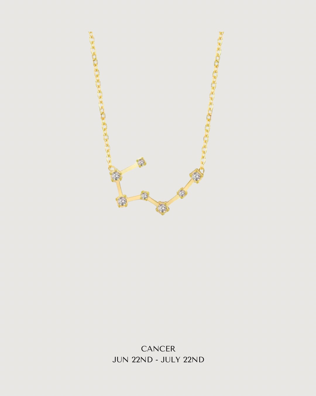 CELESTIAL POWER: GOLD ZODIAC STAR SIGN NECKLACE COLLECTION - STUDIO JO STORE  