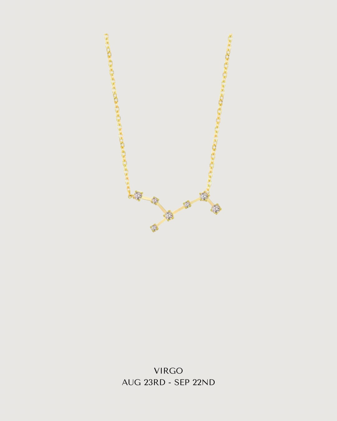CELESTIAL POWER: GOLD ZODIAC STAR SIGN NECKLACE COLLECTION - STUDIO JO STORE  