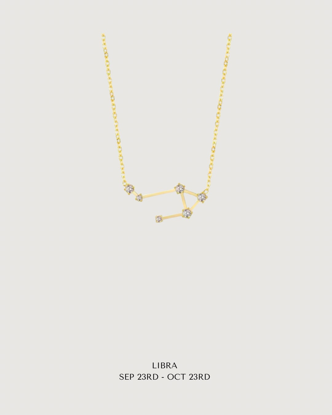 CELESTIAL POWER: GOLD ZODIAC STAR SIGN NECKLACE COLLECTION - STUDIO JO STORE  