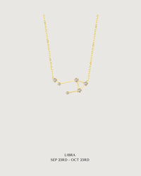 Thumbnail for CELESTIAL POWER: GOLD ZODIAC STAR SIGN NECKLACE COLLECTION - STUDIO JO STORE  