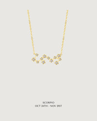 Thumbnail for CELESTIAL POWER: GOLD ZODIAC STAR SIGN NECKLACE COLLECTION - STUDIO JO STORE  
