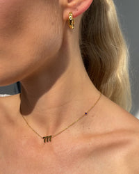 Thumbnail for ANGEL NUMBER 777 CHOKER NECKLACE - LUCK - GOLD - STUDIO JO STORE  