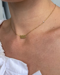 Thumbnail for ANGEL NUMBER 888 CHOKER NECKLACE - BALANCE - GOLD - STUDIO JO STORE  