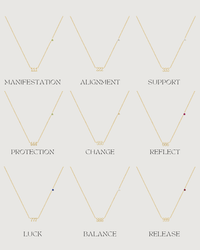 Thumbnail for ANGEL NUMBER 999 CHOKER NECKLACE - RELEASE - GOLD - STUDIO JO STORE  