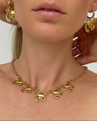 Thumbnail for CRAB CHARM NECKLACE 18K GOLD - STUDIO JO STORE  