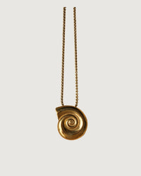 Thumbnail for GOLD CONCH SHELL NECKLACE - STUDIO JO STORE  