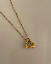 Thumbnail for HEART OF GOLD CHAIN NECKLACE 18K GOLD PVD - STUDIO JO STORE  