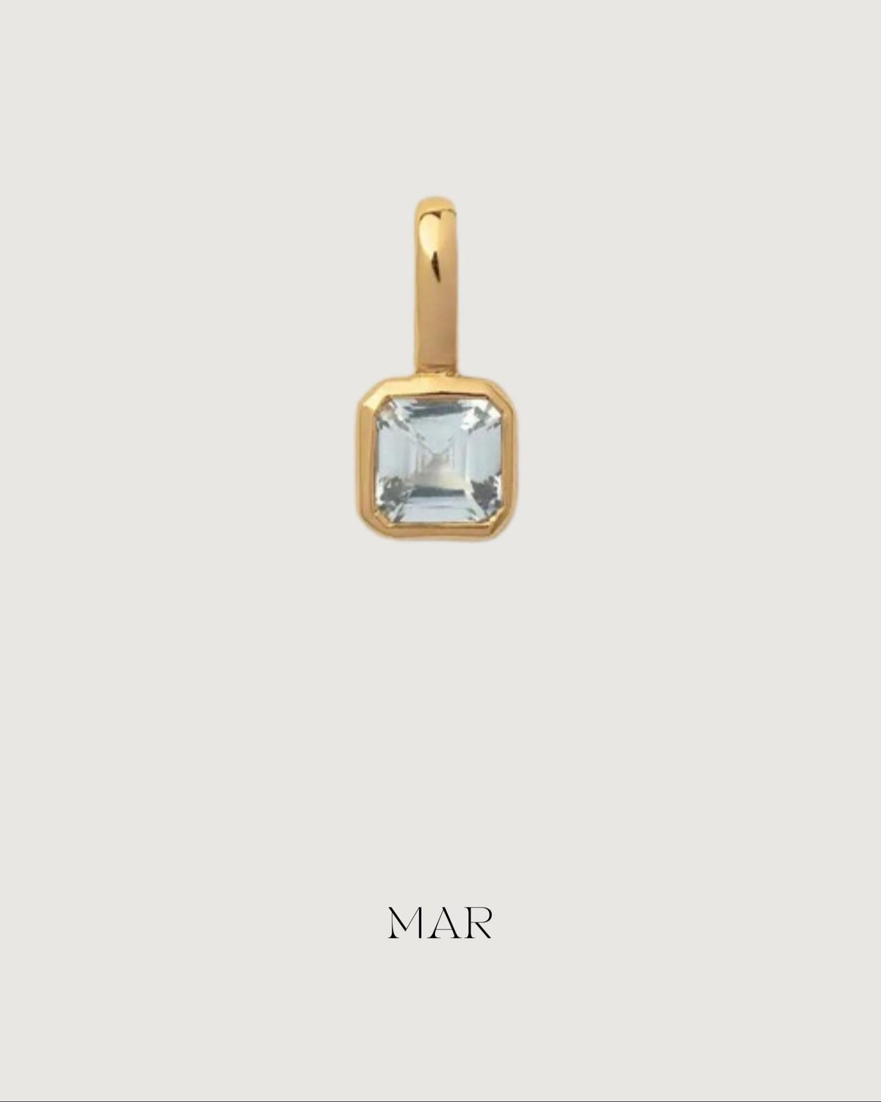 GOLD CHARM BIRTHSTONE MULTI - STUDIO JO STORE  