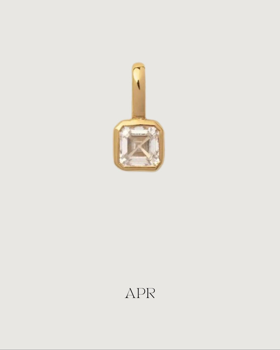 GOLD CHARM BIRTHSTONE MULTI - STUDIO JO STORE  
