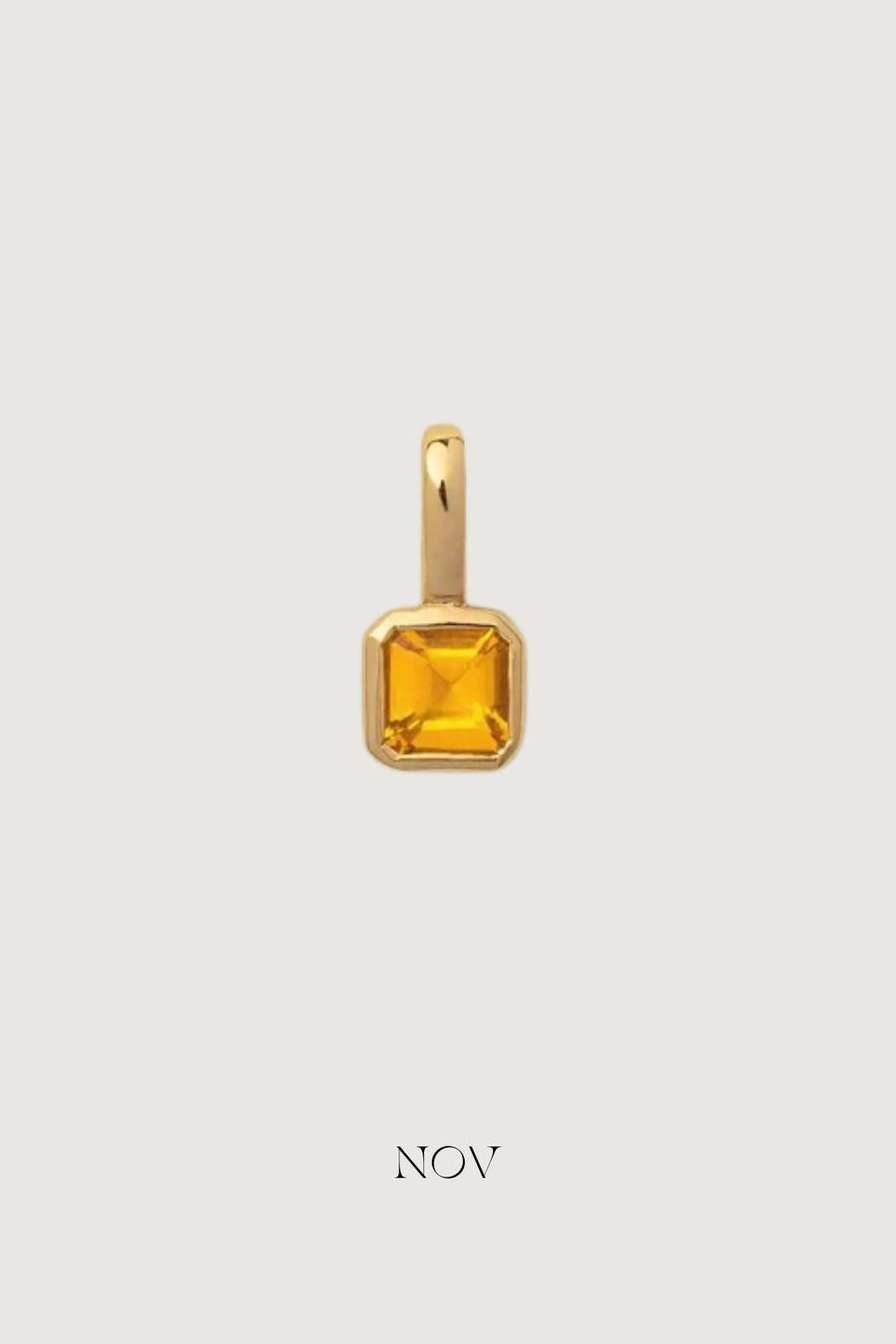 GOLD CHARM BIRTHSTONE MULTI - STUDIO JO STORE  