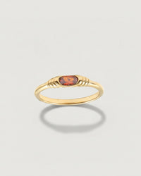 Thumbnail for Red Zirconia Ring Gold - STUDIO JO STORE  