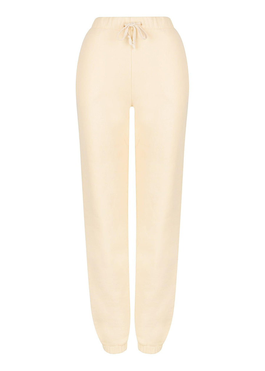 Tegan Rae Track Pant Butter Creme - STUDIO JO STORE  