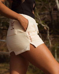 Thumbnail for Tegan Rae Track Short Butter - STUDIO JO STORE  